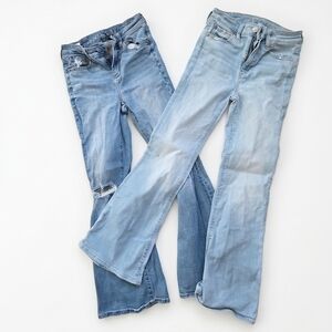 American Eagle Women’s Flare Jeans - Classic Denim